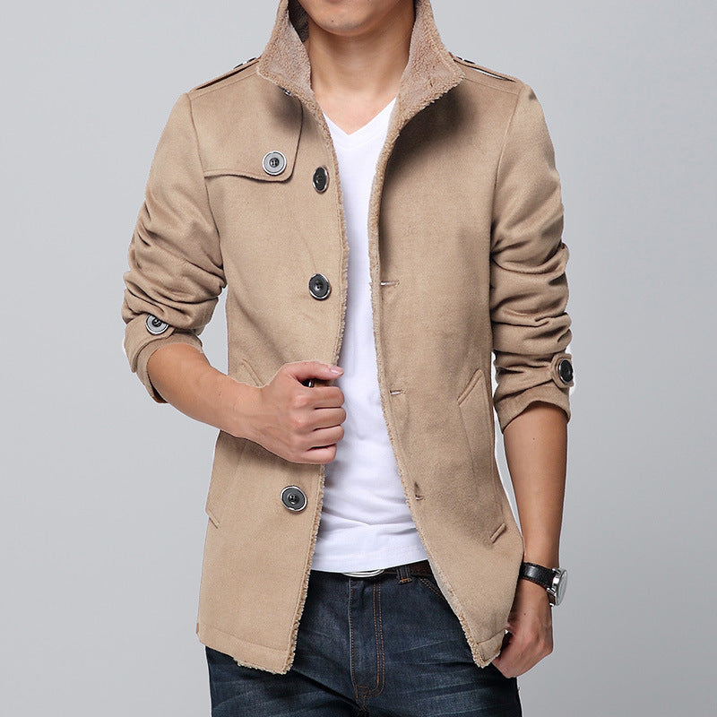 Slim Fleece Coat