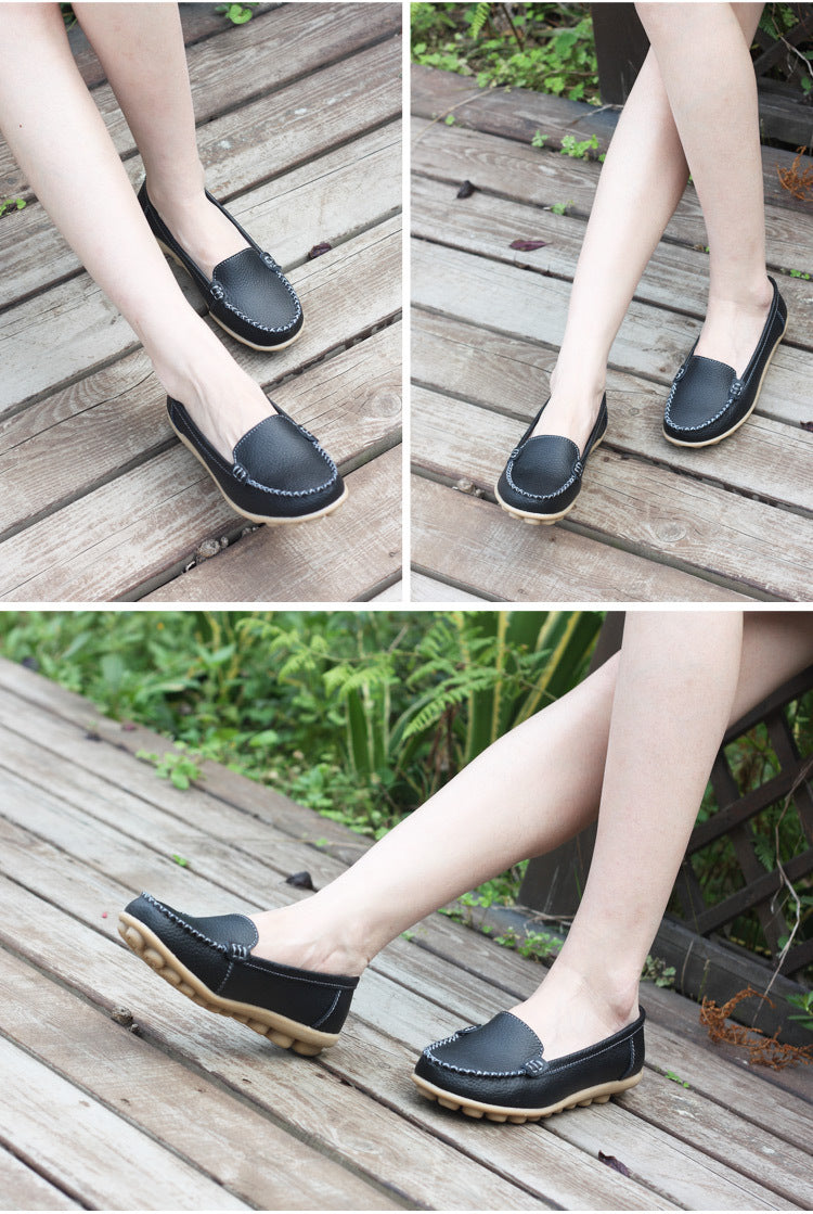 Soft Leather Driving Loafers