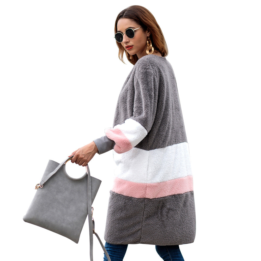 Striped Long Cardigan