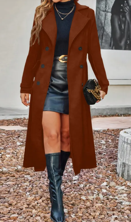 Double-Breasted Coat