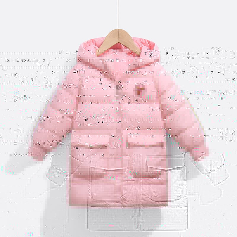 Kids' Hooded Duck Down Jacket