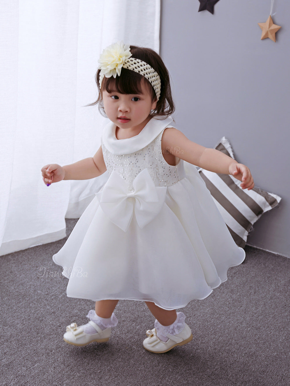 Girls' Dress & Skirt Set