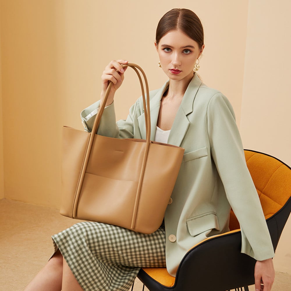 Genuine Leather Tote