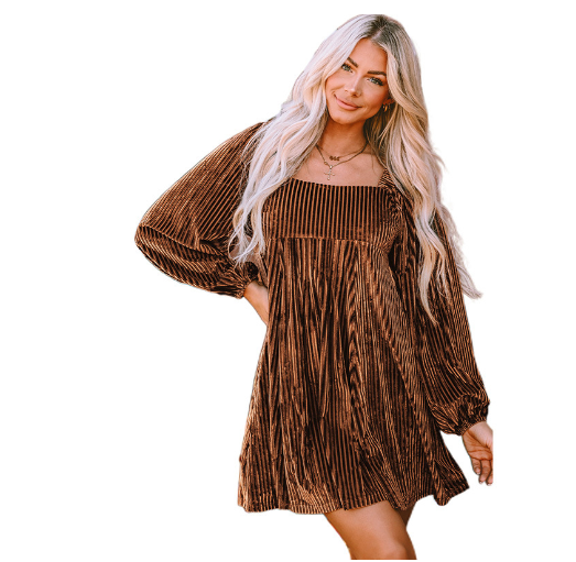 Loose Long Sleeve Dress