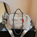 Grid Pattern Tote