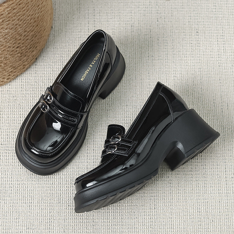 Chunky Platform Penny Loafers
