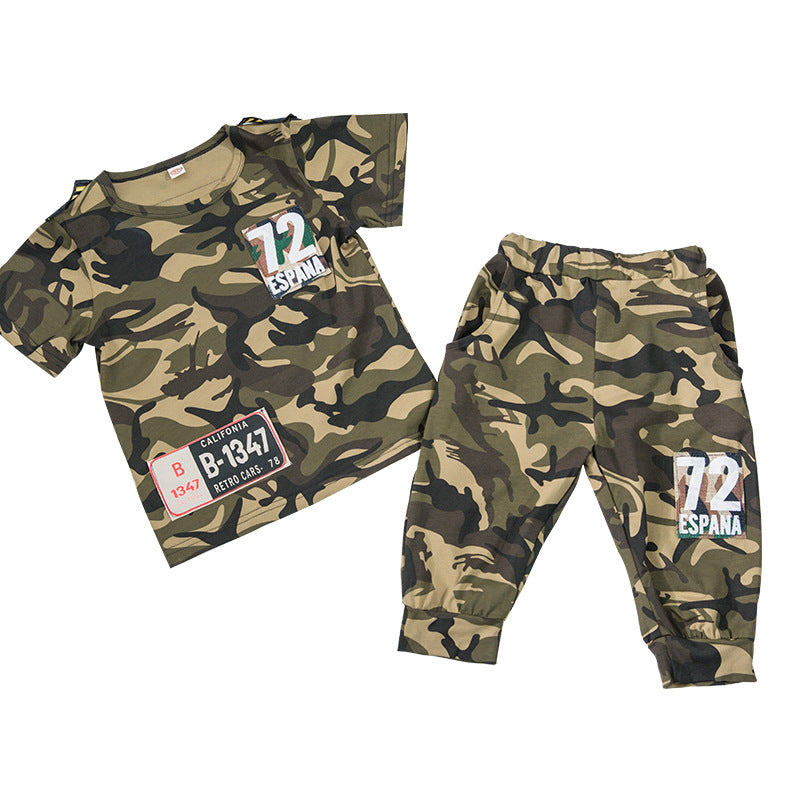 Boys' Camo Summer Set