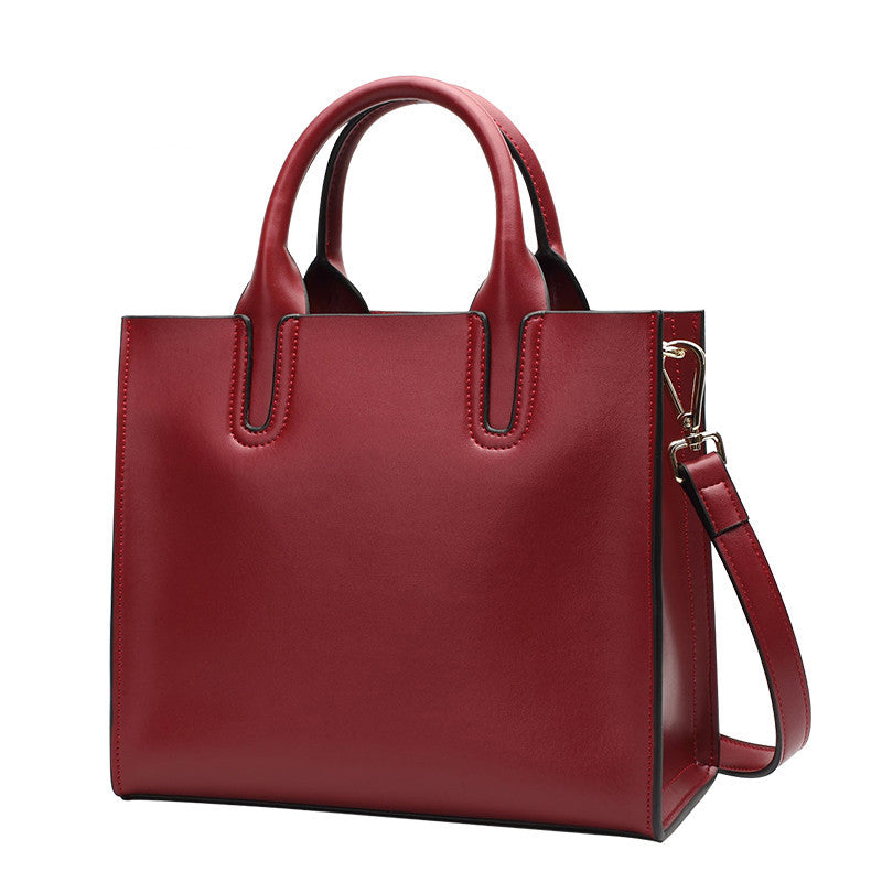 Solid Shoulder Bag
