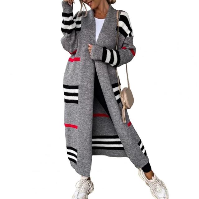 Patchwork Knit Cardigan