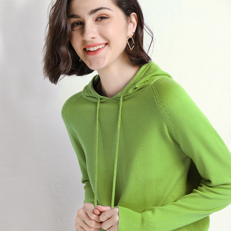 Thin Hooded Sweater