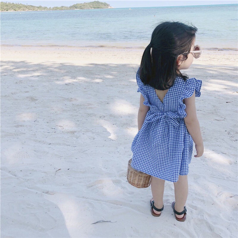 Toddler Plaid Princess Dress