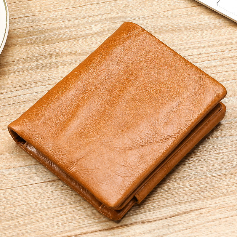 Men's Vintage Trifold Wallet