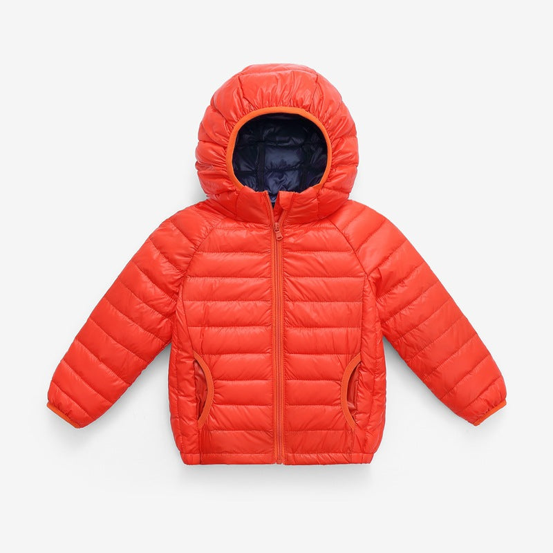 Kids' Colorblock Down Jacket