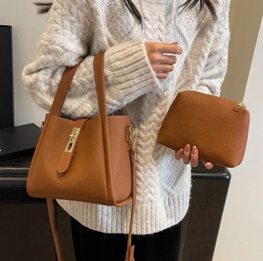 Drawstring Bucket Bag