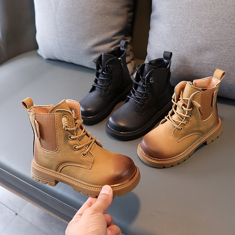 Kids' Lace-Up Work Boots