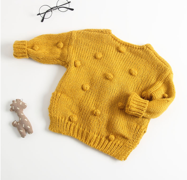 Kids' Bobble Knit Cardigan