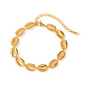 Gold Shell Bracelet