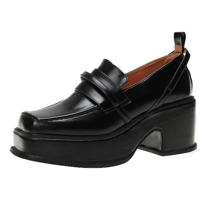Chunky Heel Platform Loafers for Women - Fall 2021