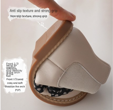 French Floral Embroidered Girls' Princess Boots for Fall