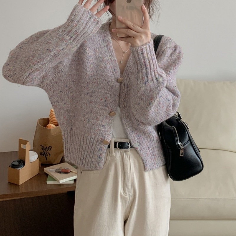 Colorful Dot Cardigan