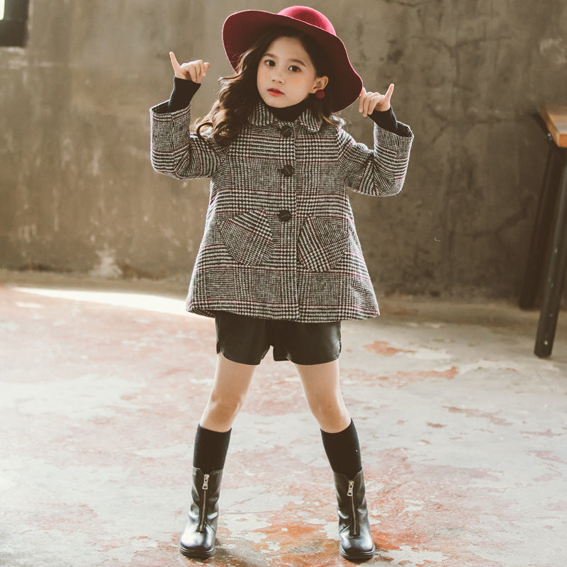 Kids' Houndstooth Jacket