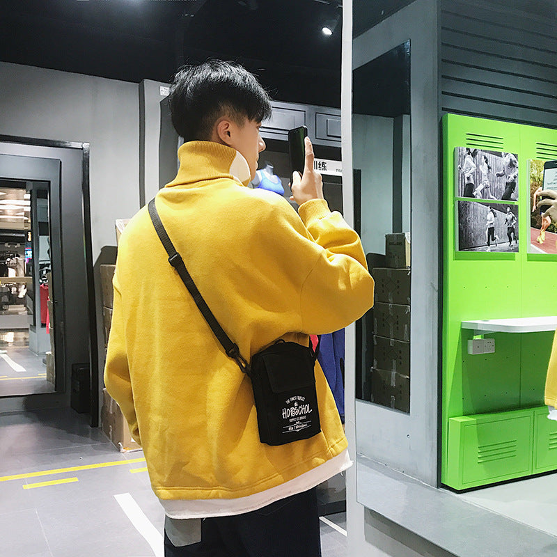 Fleece High Neck Hoodie