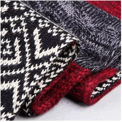 Men's Ribbed Knit Scarf