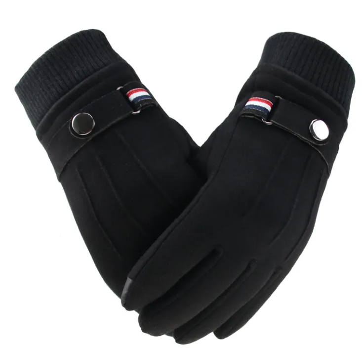 Men's Suede Winter Gloves