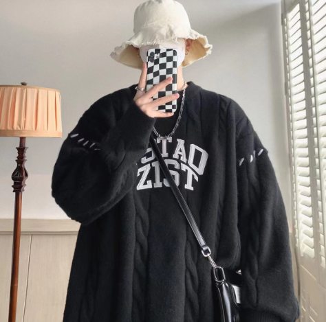 Cable Knit Coat