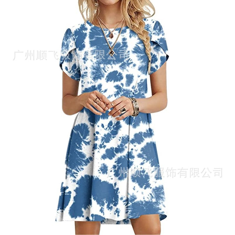 Printed Pocket Dress
