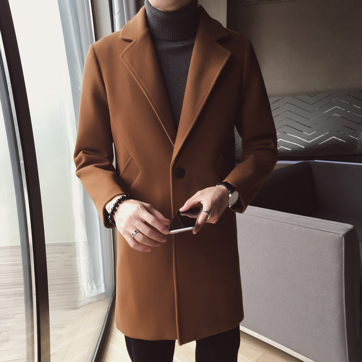 Classic Wool Overcoat