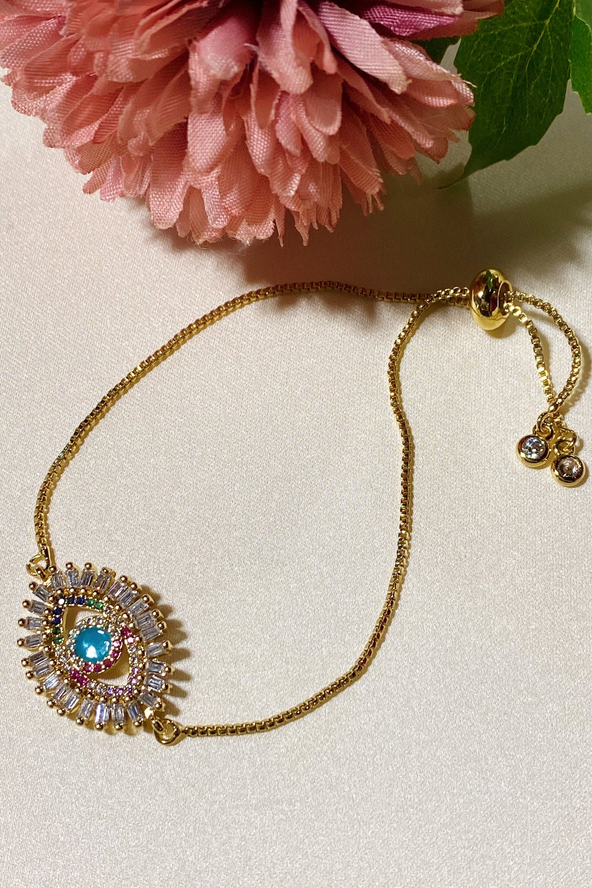 Crystal Eye Bracelet