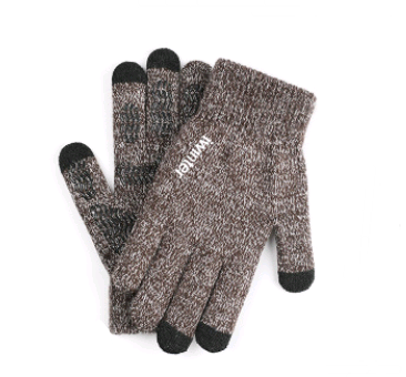 Men's Knit Touchscreen Gloves