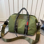 Grid Pattern Tote