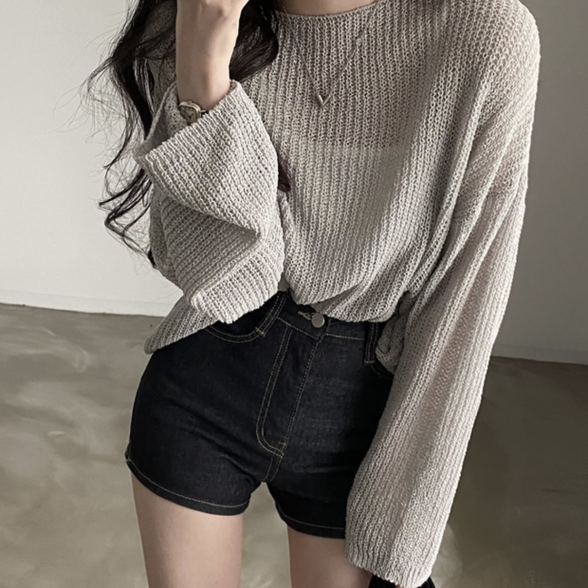 One Size Knit Sweater