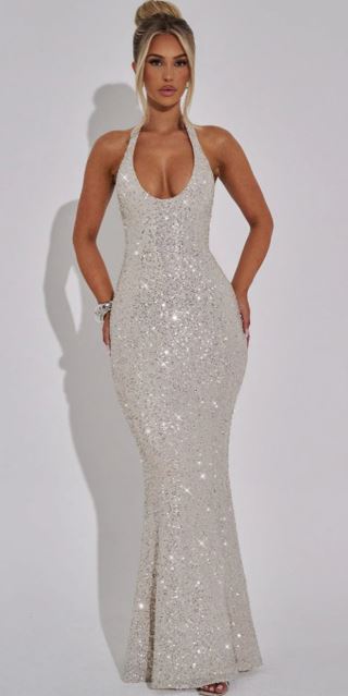 Halter Neck Dress