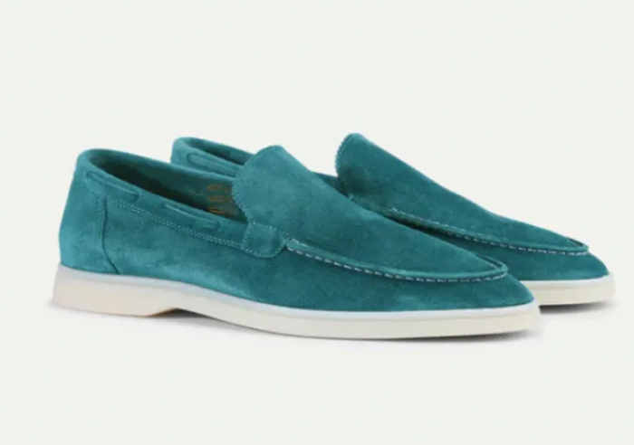 Men's Unlined Suede Loafers
