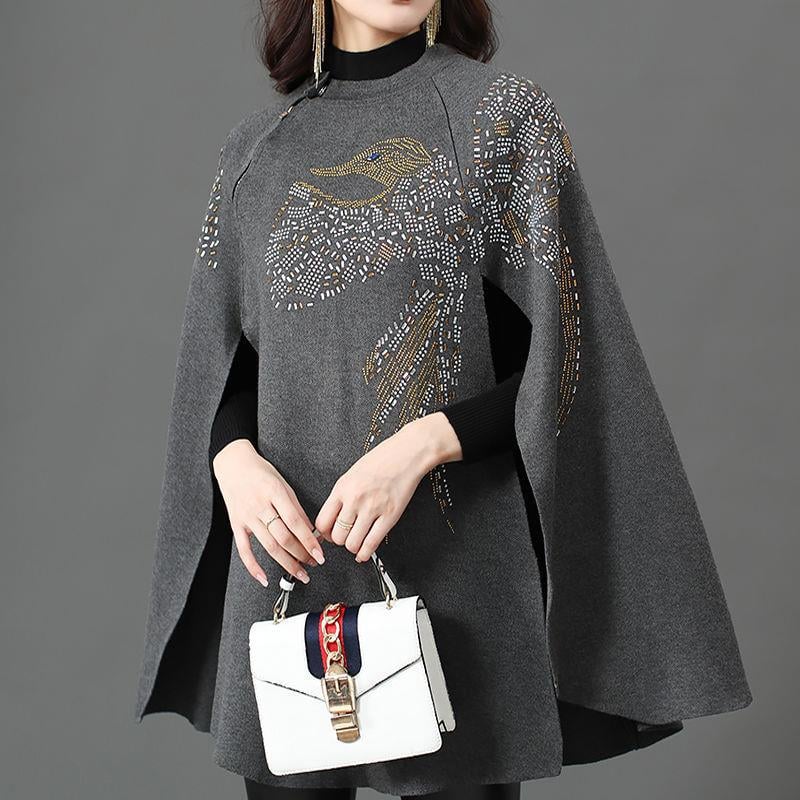 Thick Sweater Cape