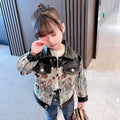 Girls' Faux Leather Jacket