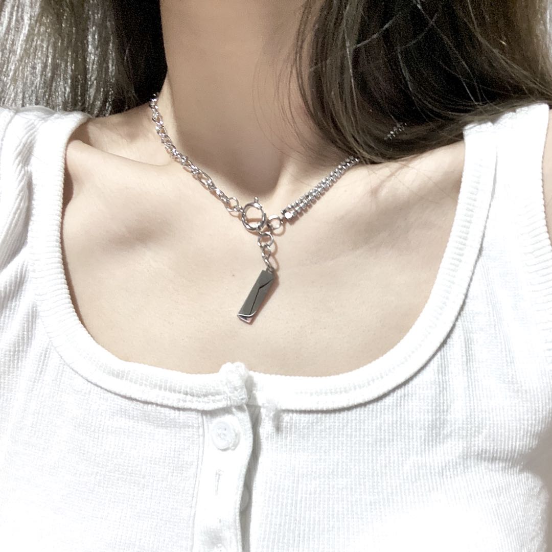 Geometric Pendant Necklace