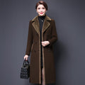 Long Tailored Wool Coat