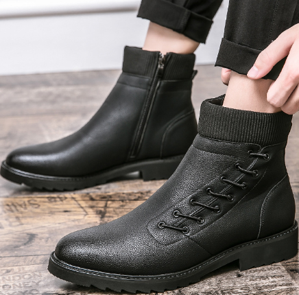 Trendy Ankle Martin Motorcycle Boots for Women
