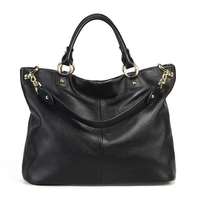 Retro Cowhide Tote