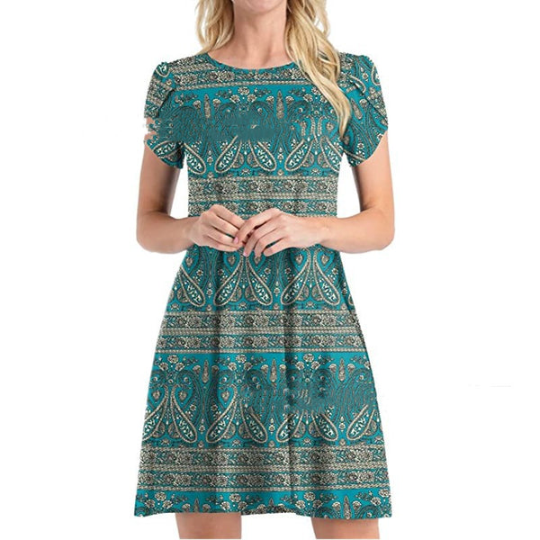 Printed Pocket Dress