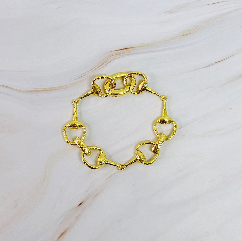 Equestrian Link Bracelet