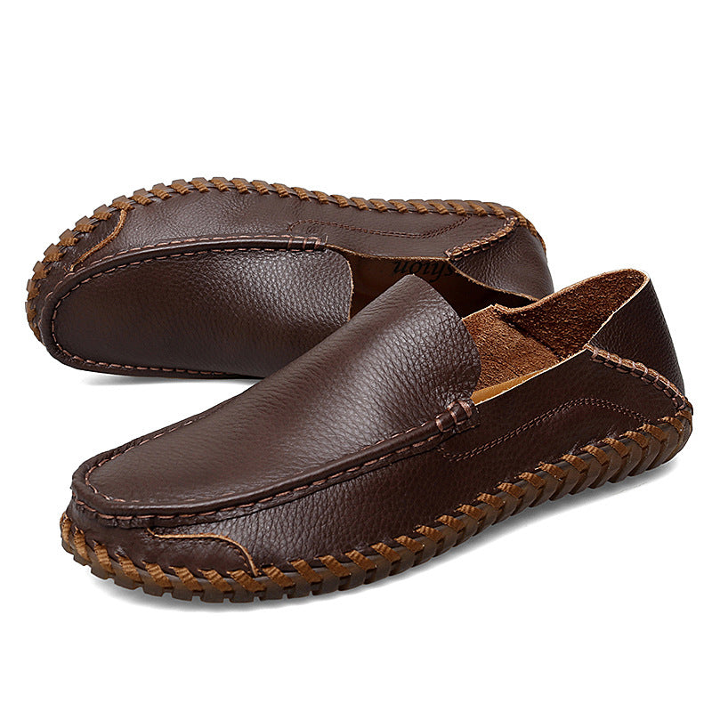 Men's Leather Driving Loafers