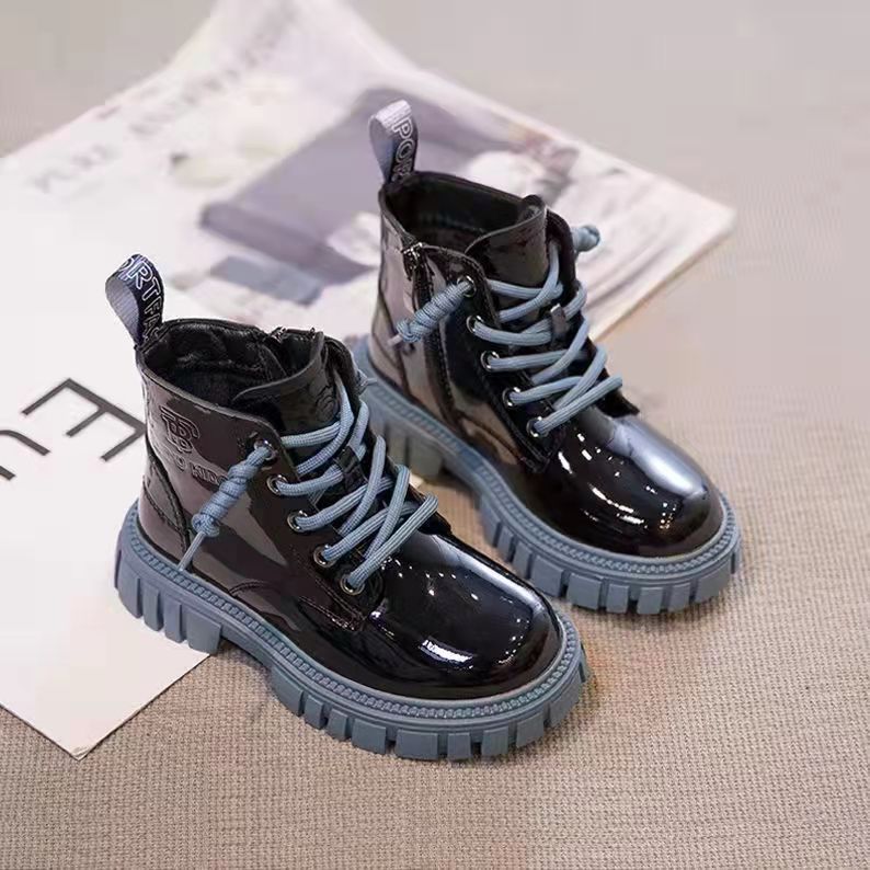 Fashionable Waterproof Combat Boots for Girls