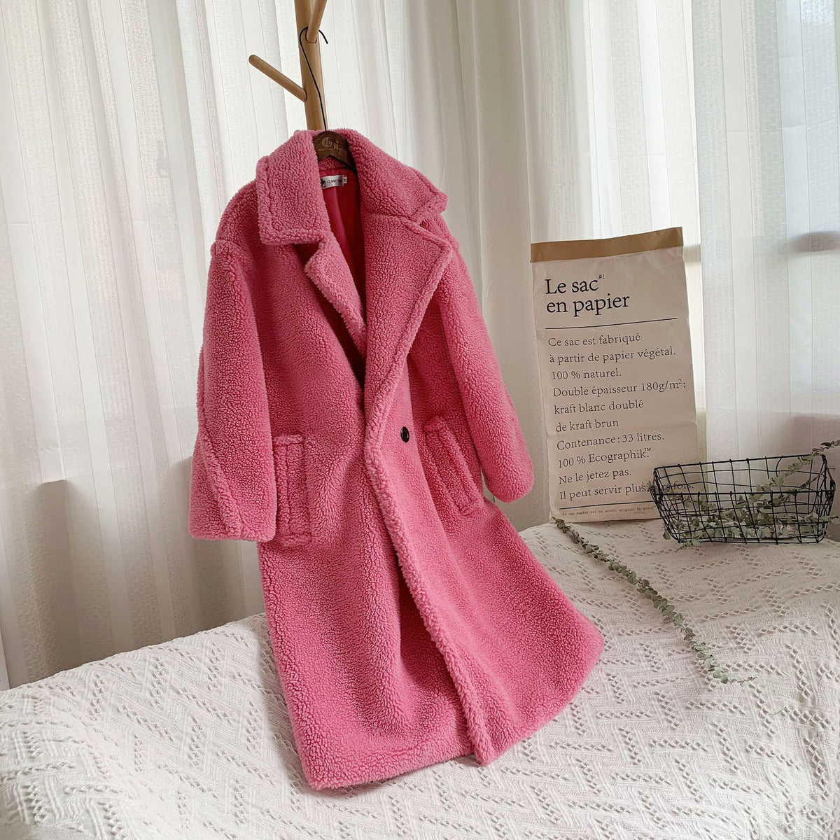 Teddy Shearling Coat