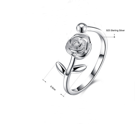 Rose Open Ring