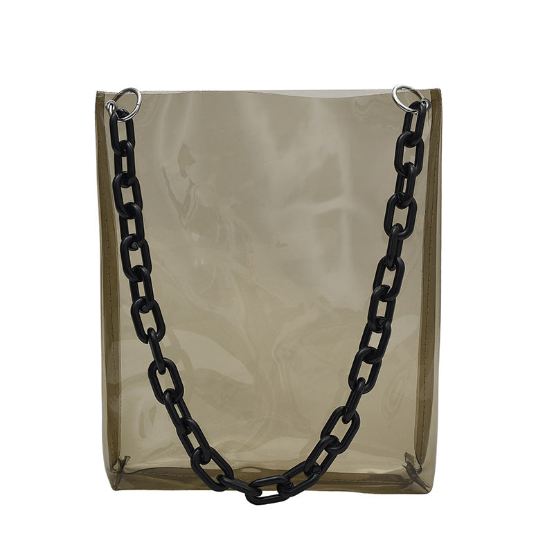 Clear Jelly Handbag
